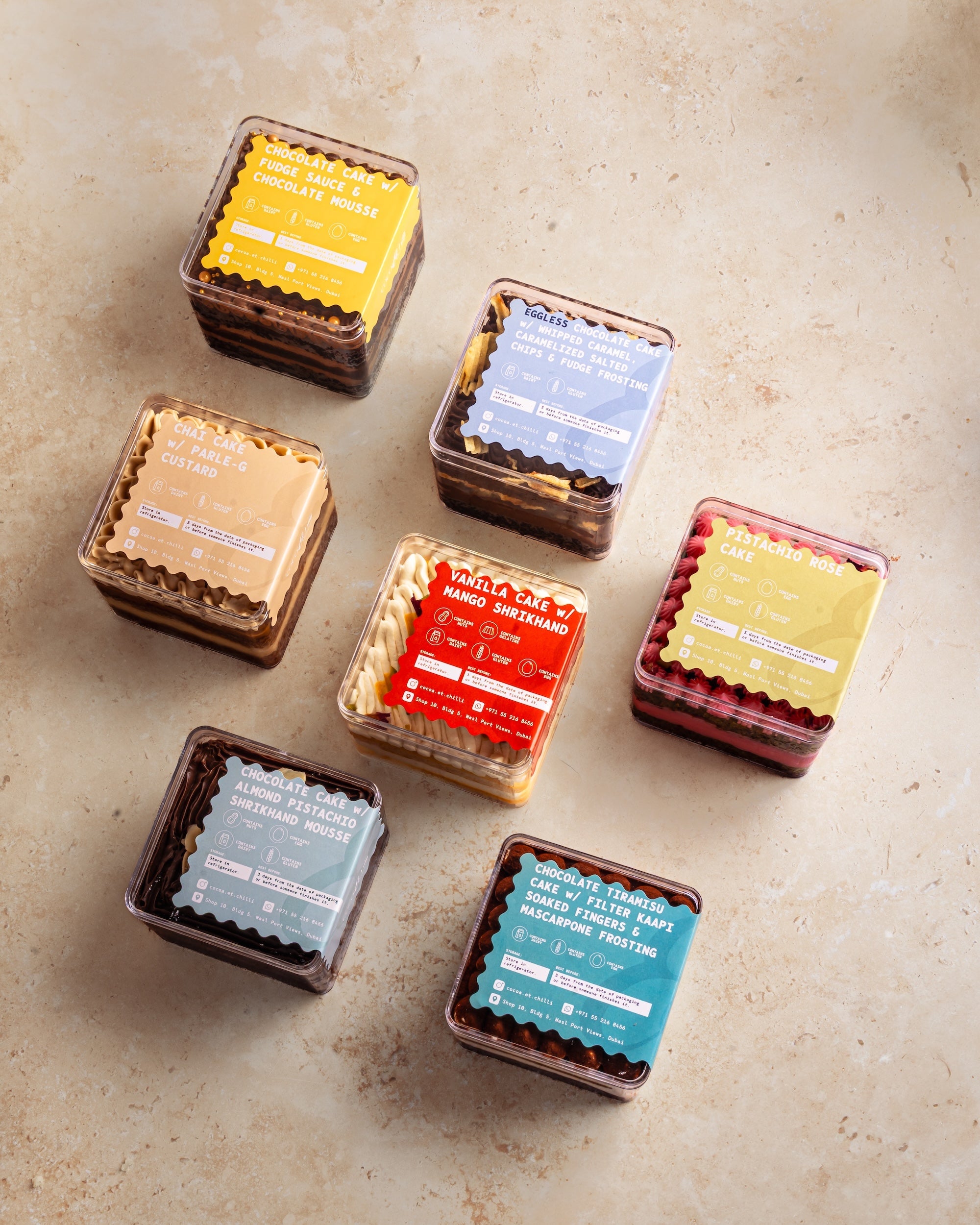 CAKE TUBS