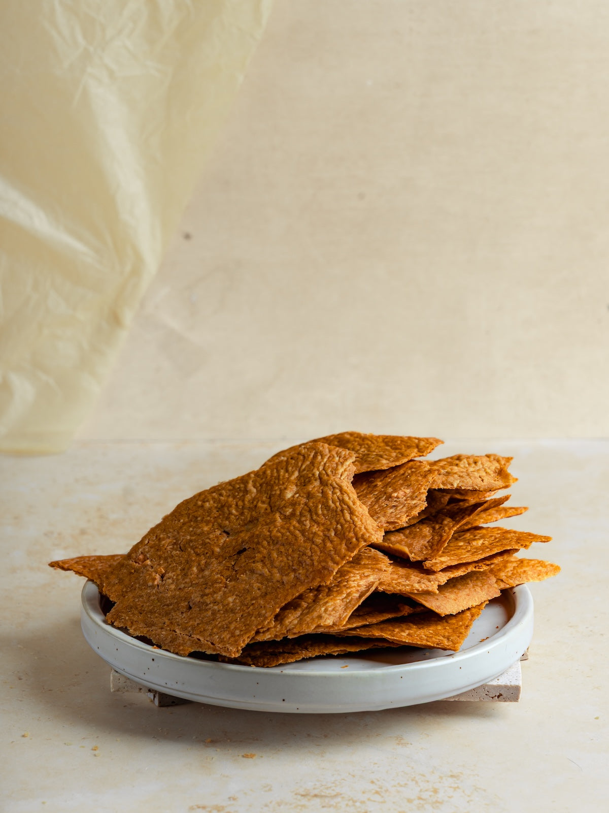 Pav bhaji sourdough crackers