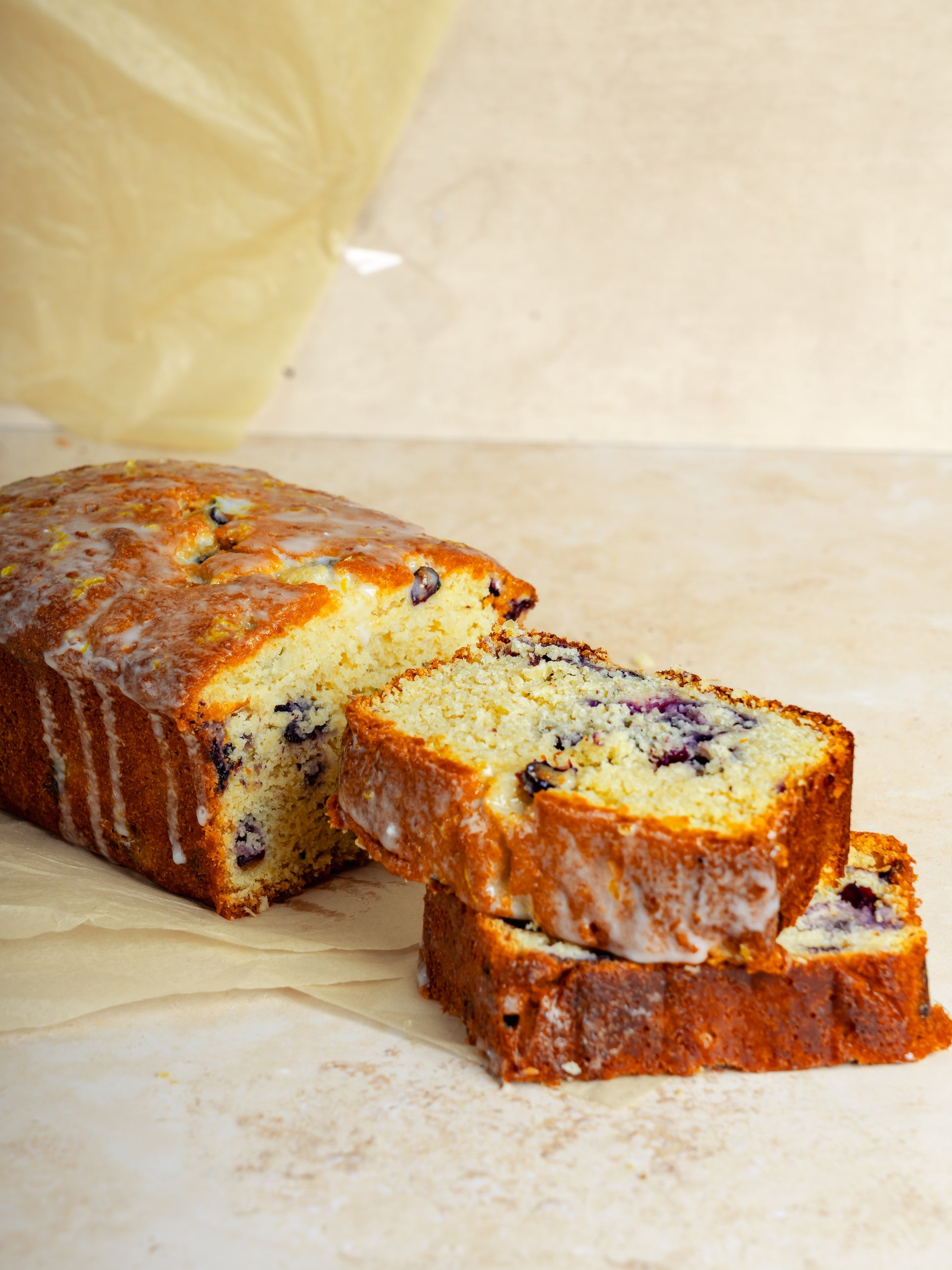 Blueberry Coconut Cake