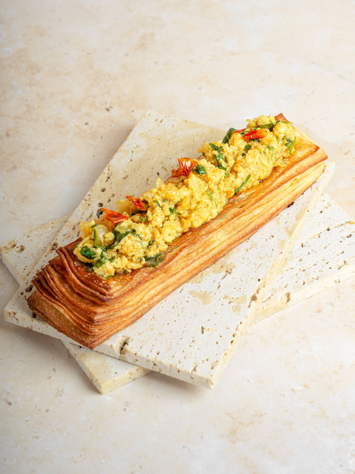 Paneer Bhurji Danish