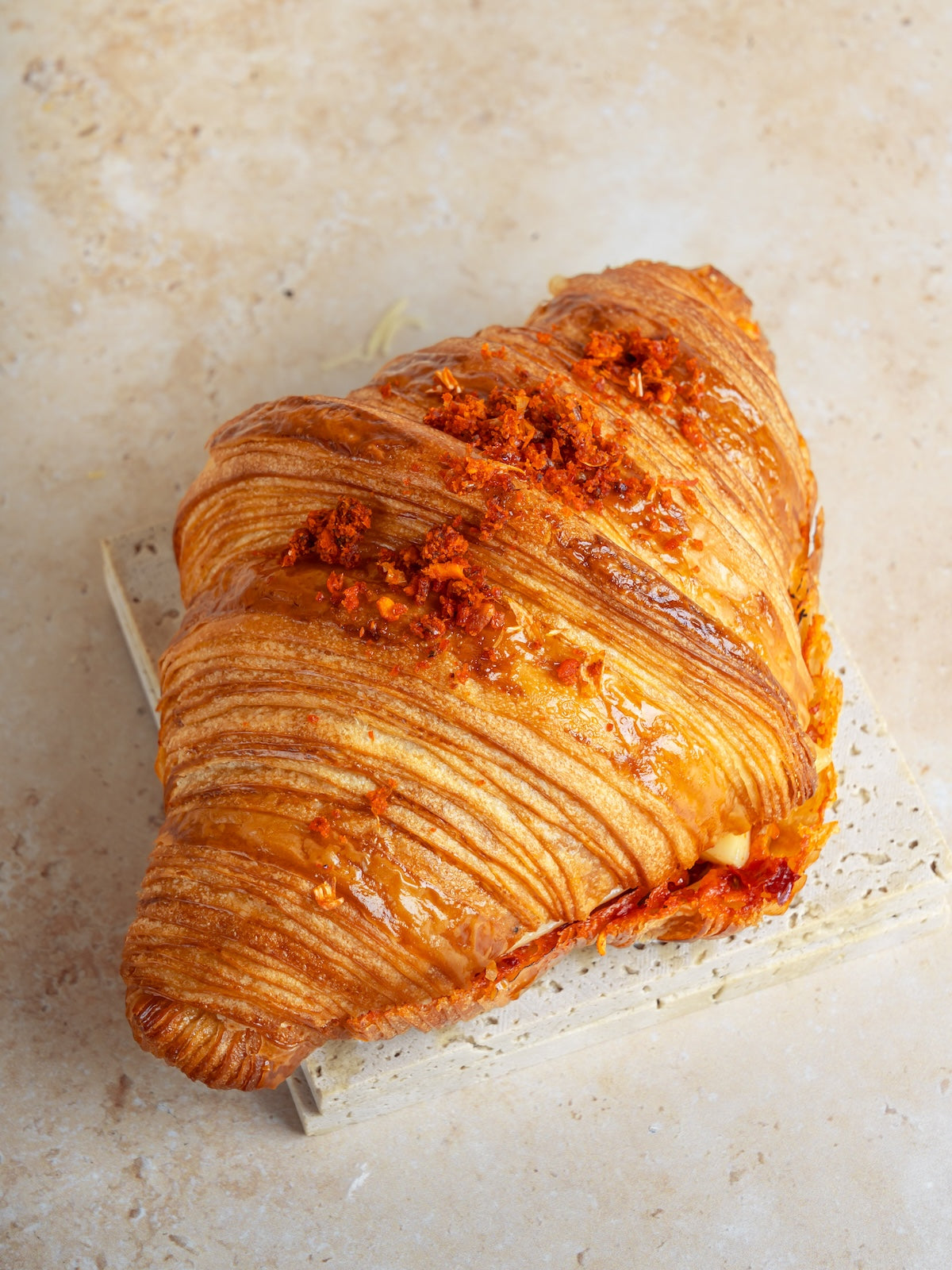 Thecha w/ Brie Cheese Croissant