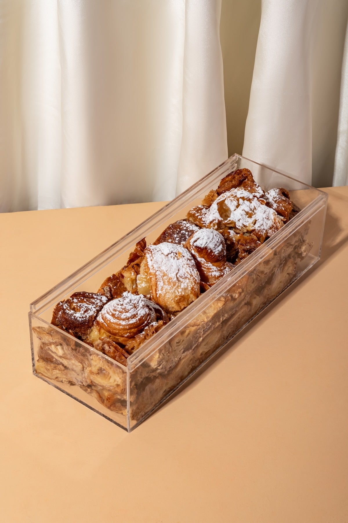 Sticky Toffee Date Croissant Pudding