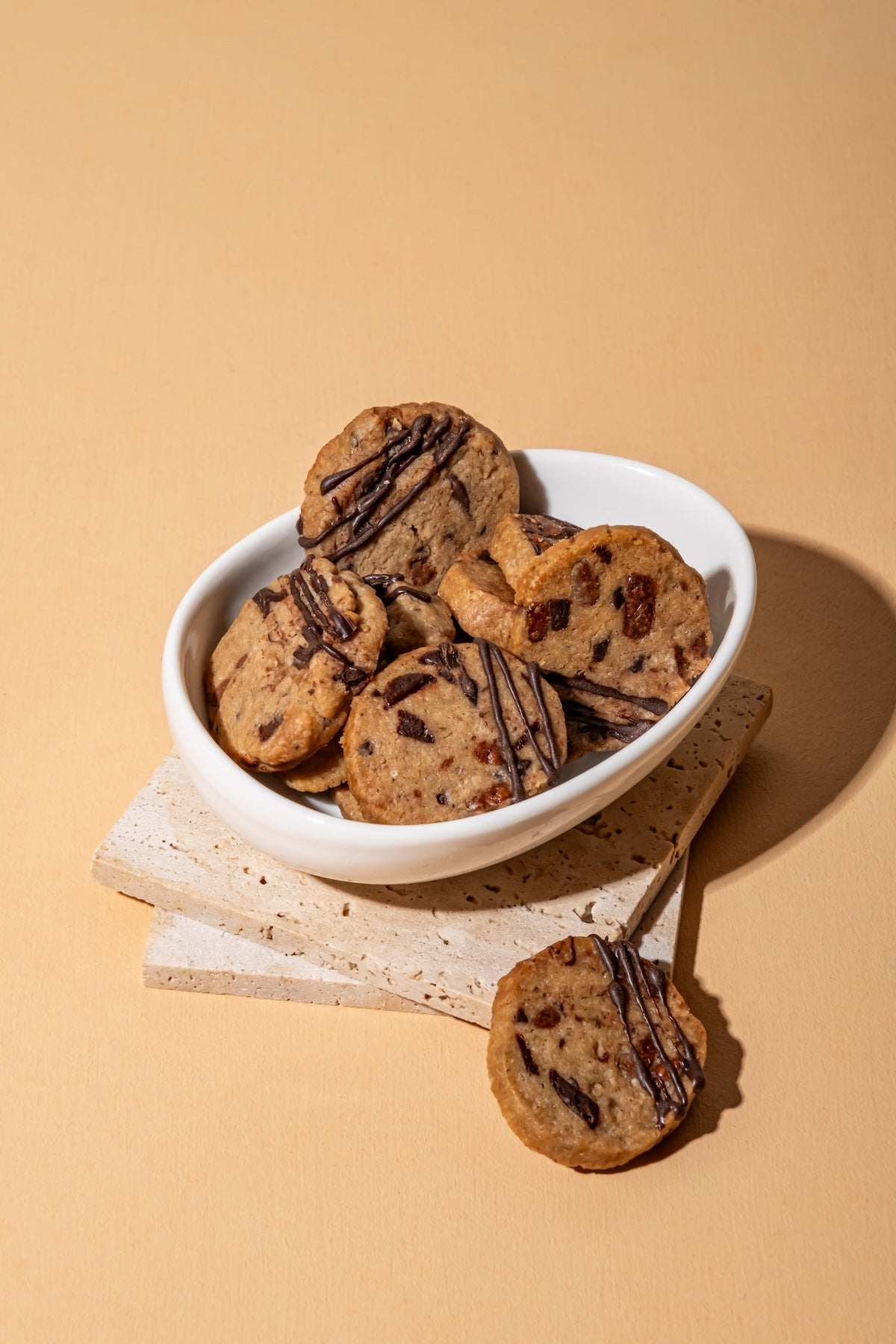 Zaatar Chocolate Shortbread Cookies