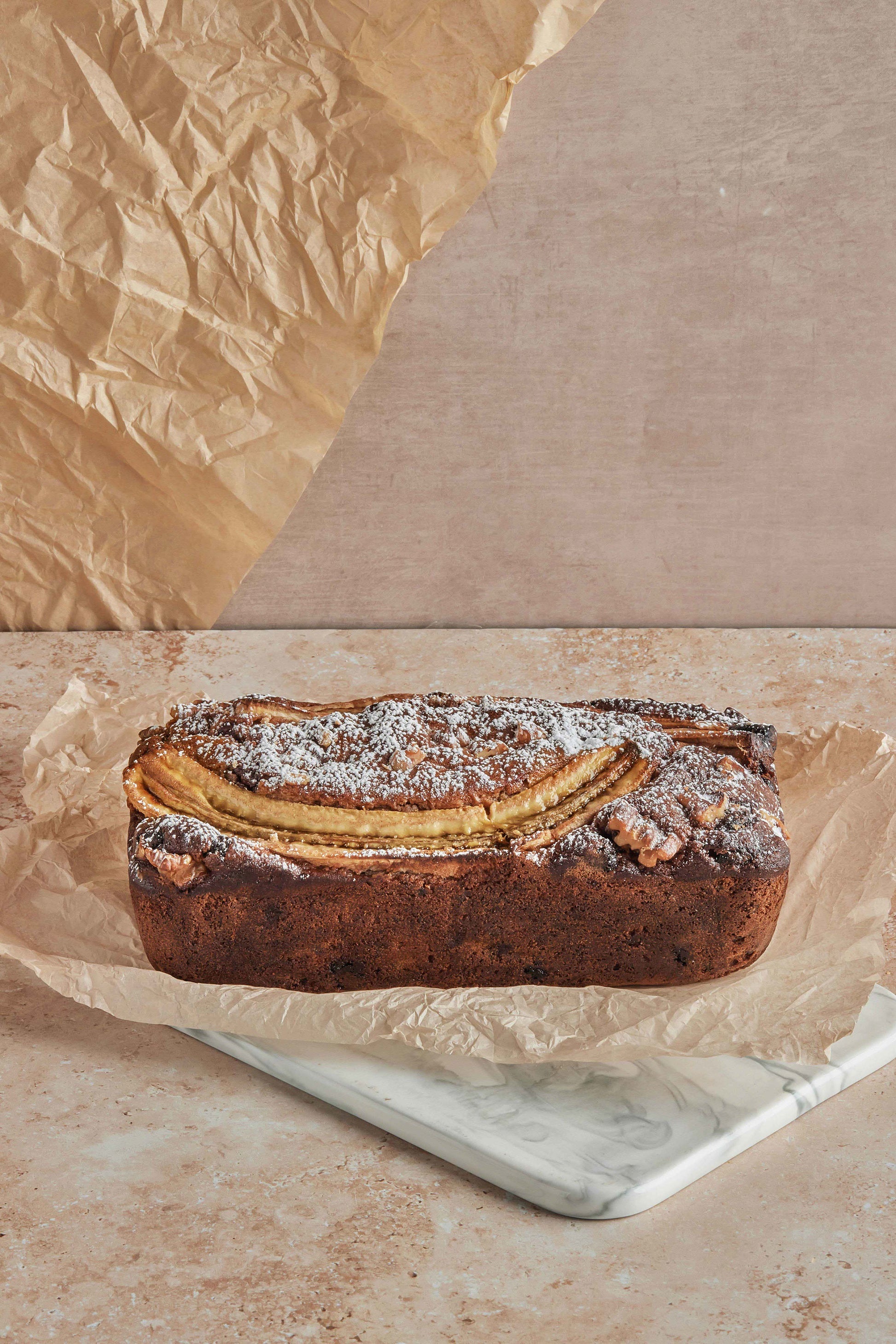 Banana bread  slice
