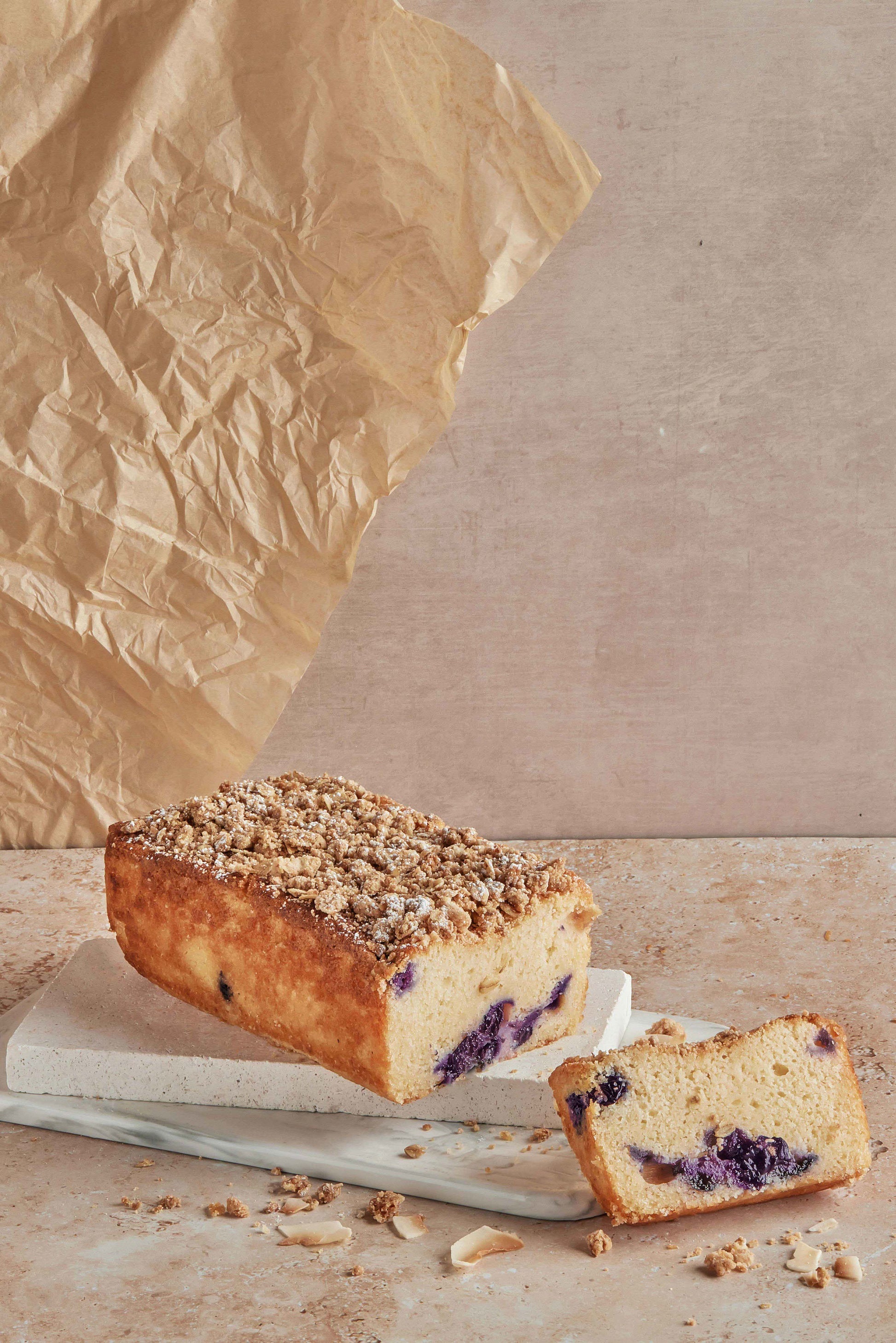 Blueberry Coconut Cake