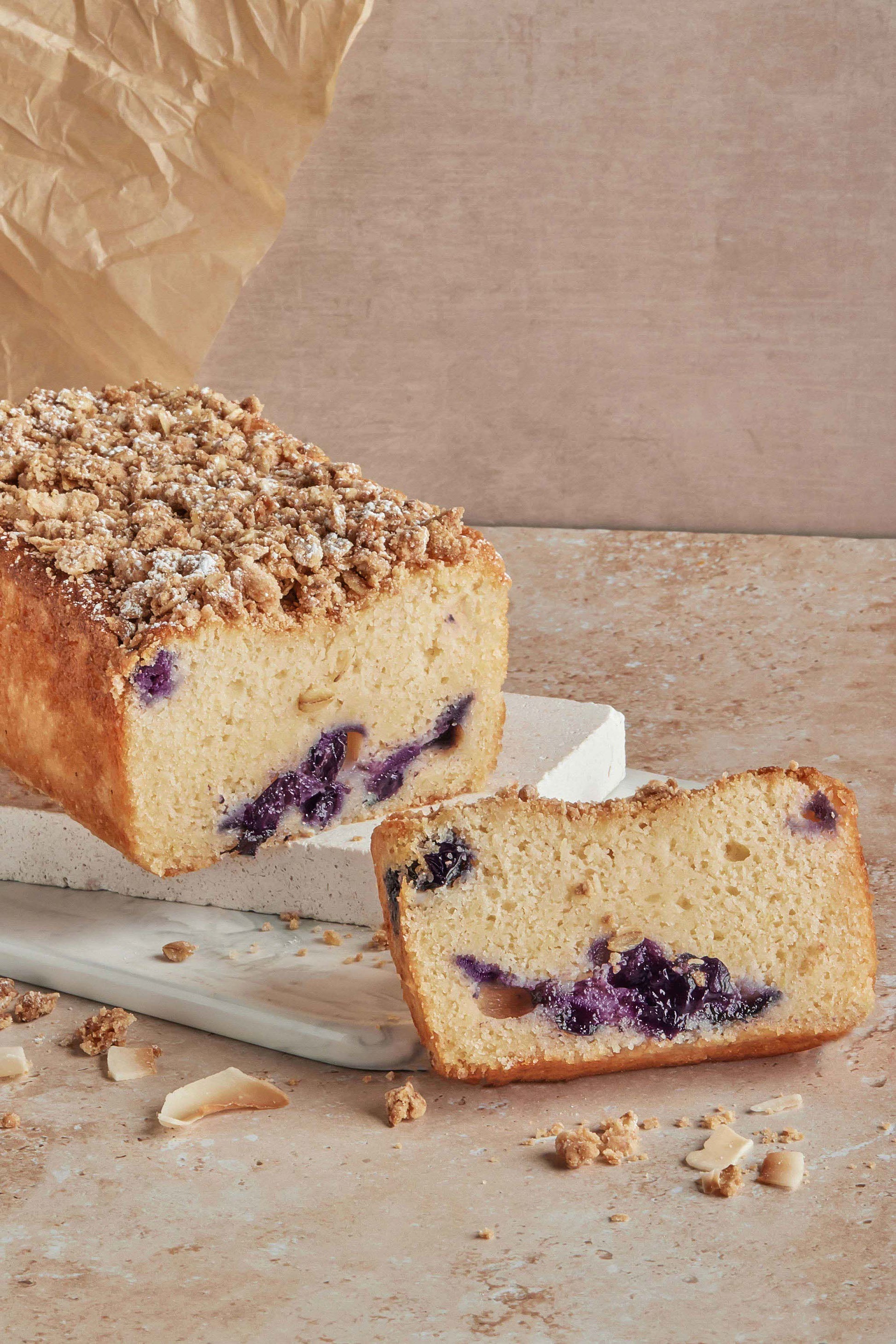 Blueberry Coconut Cake