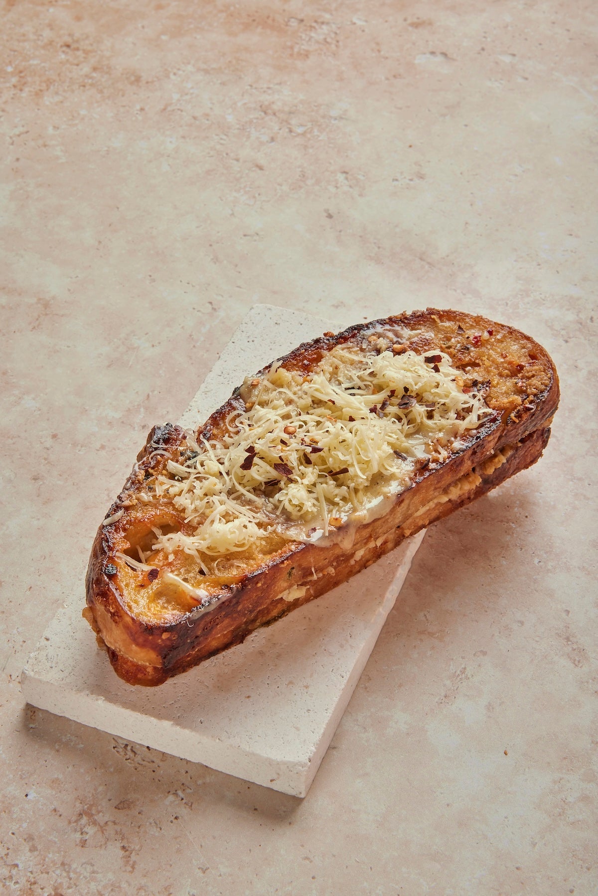 Maharashtrian cheese toast