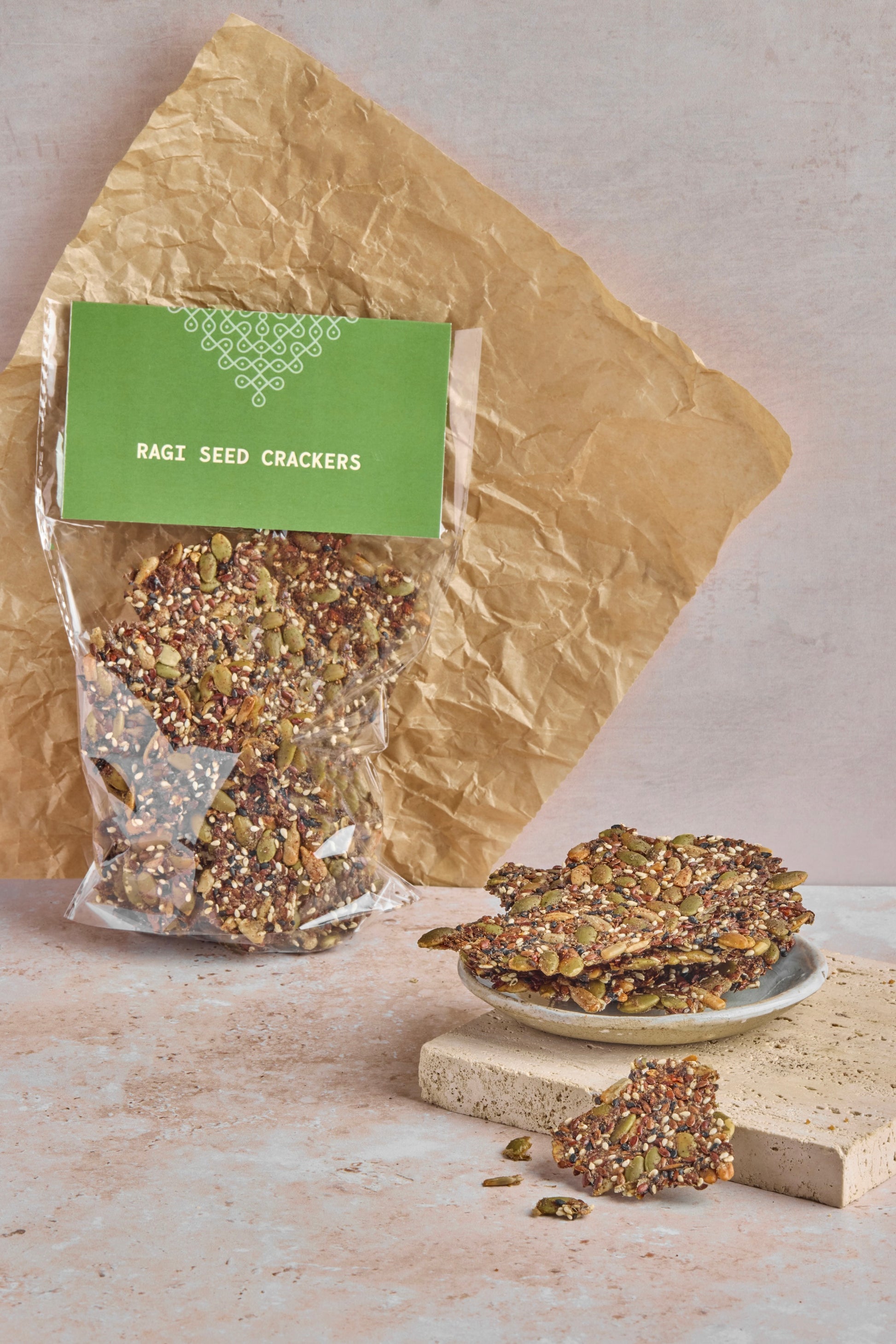 Ragi seed crackers
