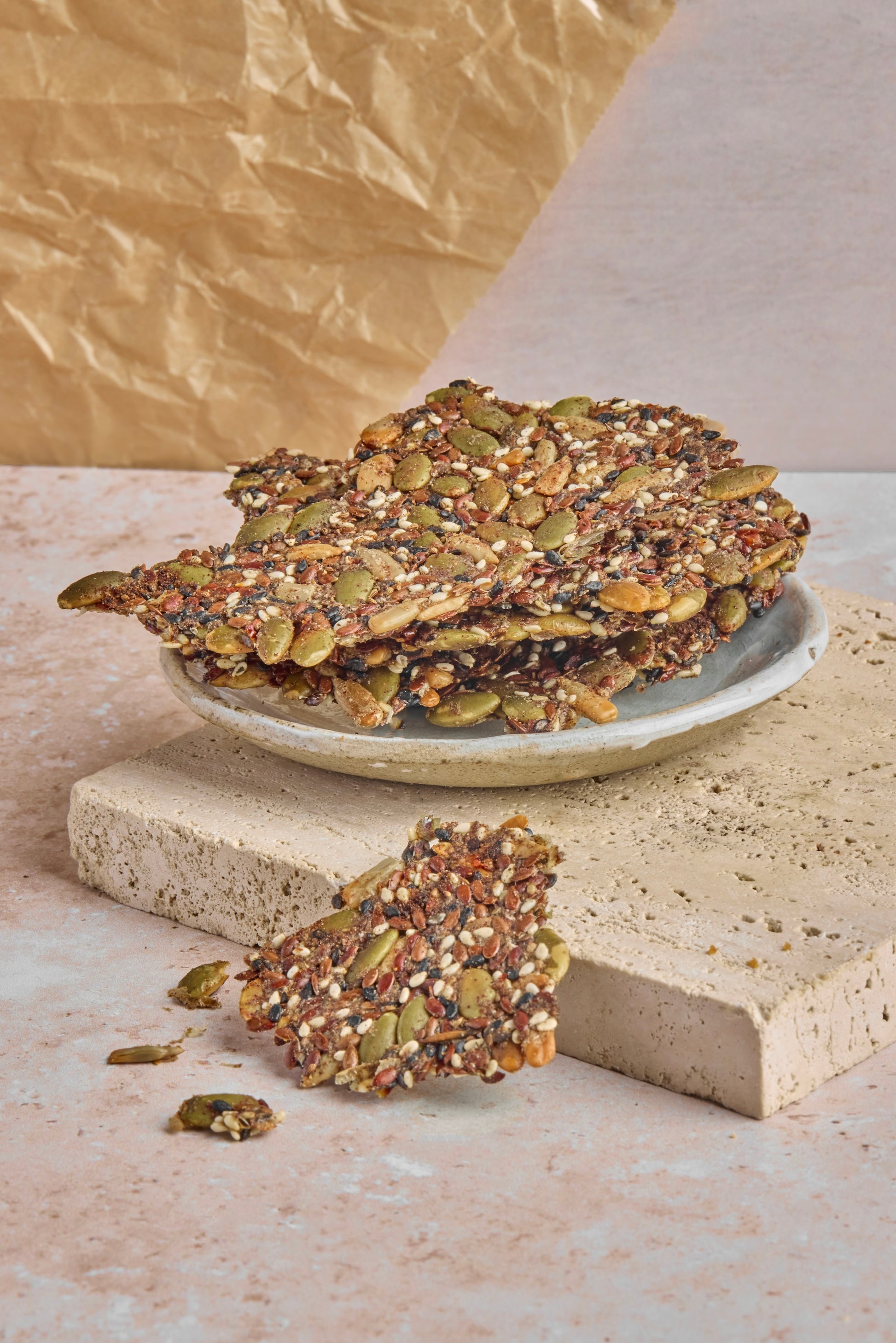 Ragi seed crackers