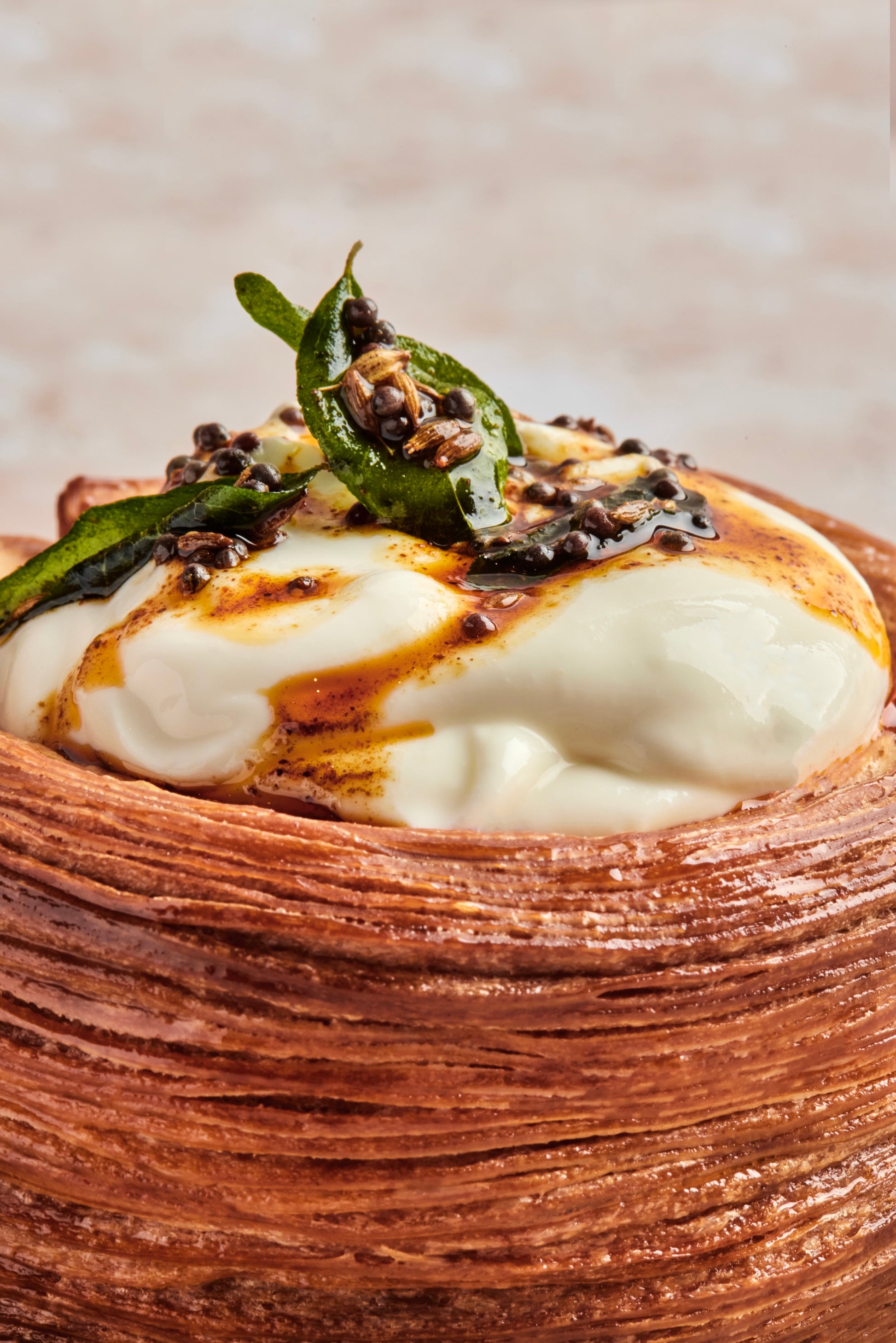 Dahi tadka danish