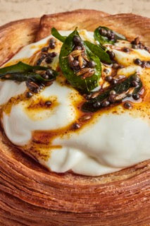 Dahi tadka danish