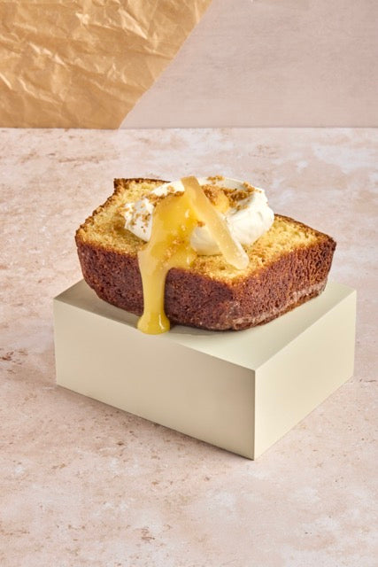 Lemon olive oil cake