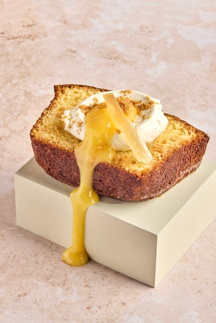 Lemon olive oil cake